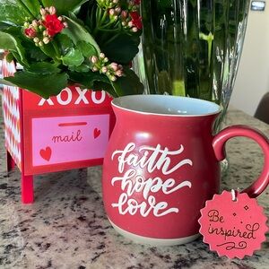 ✨NWT Faith Hope Love Mug❤️